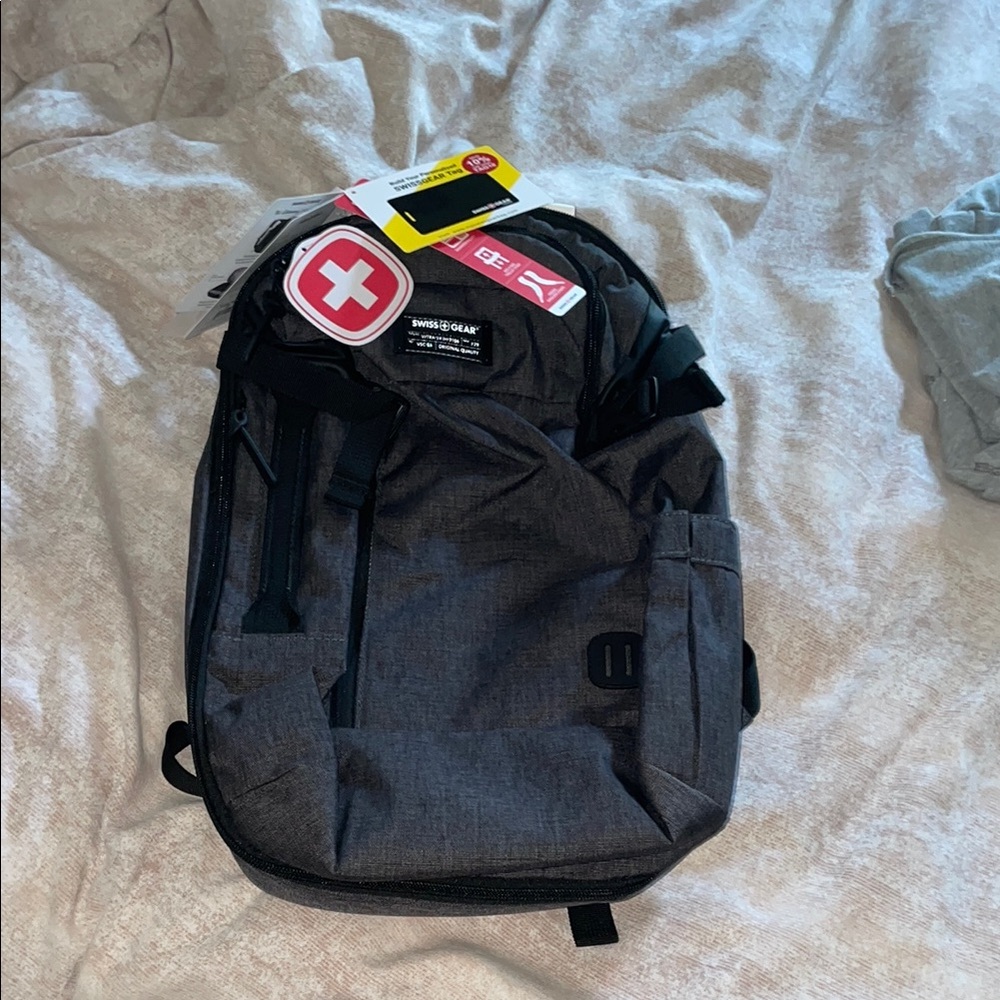 SwissGear Gray Backpack Durable Classic Design